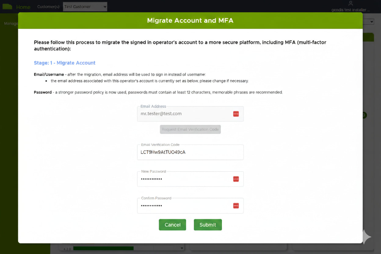 Migrate Account 3