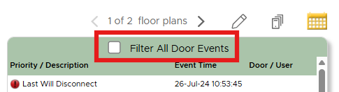 Site Maps Floor Plan Filter Events